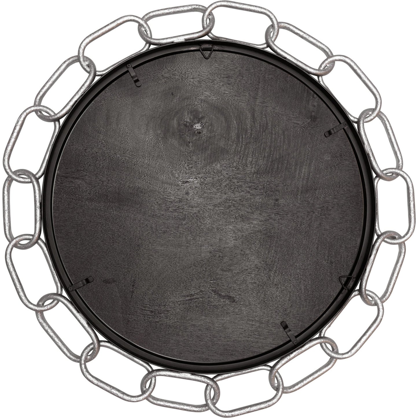 006 SI-2025820 | Additional Silo | Chains of Love Round Wall Mirror by Varaluz. Made from unique in a modern style.