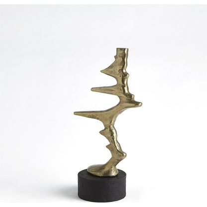 Wind Blown Sculpture by Global Views. Made from cast iron, granite in a eclectic & global style.