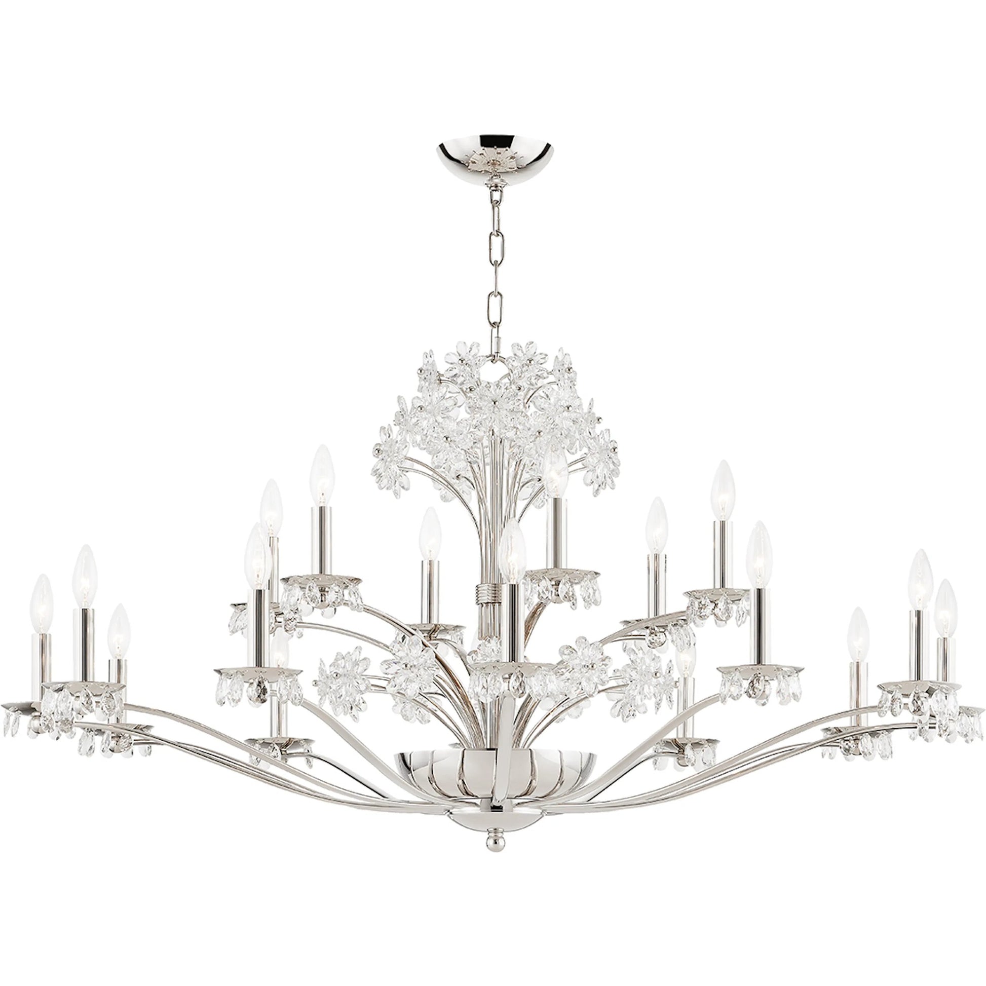 Beaumont Chandelier by Hudson Valley. Made from brass in a transitional style.