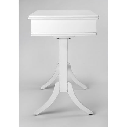 Alta Writing Desk by Butler Specialty Company. Made from acacia, pine wood solids, cherry veneer, mdf, antique brass hardware, metal drawer glides in a traditional style.