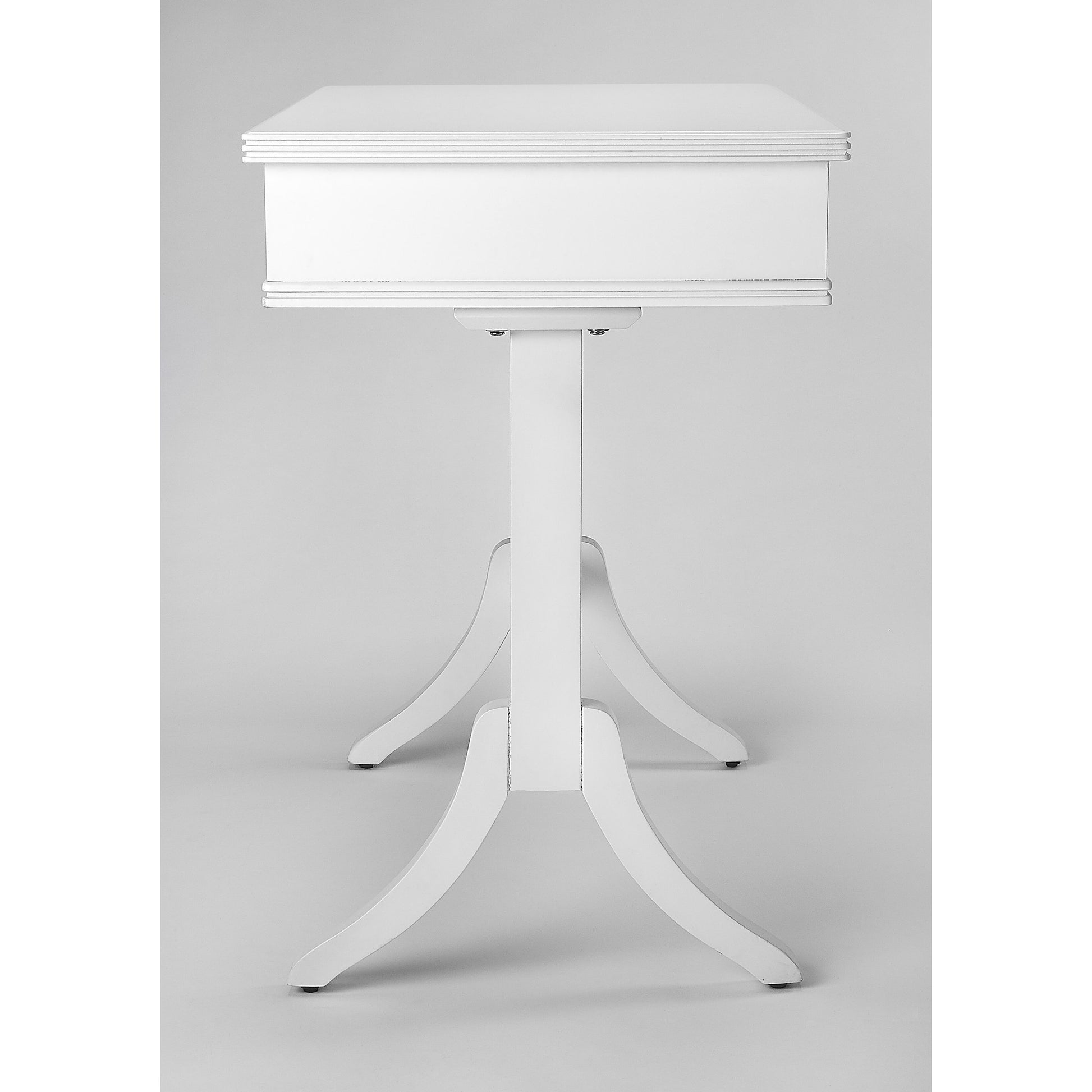 Alta Writing Desk by Butler Specialty Company. Made from acacia, pine wood solids, cherry veneer, mdf, antique brass hardware, metal drawer glides in a traditional style.