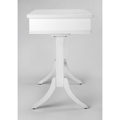 Alta Writing Desk by Butler Specialty Company. Made from acacia, pine wood solids, cherry veneer, mdf, antique brass hardware, metal drawer glides in a traditional style.