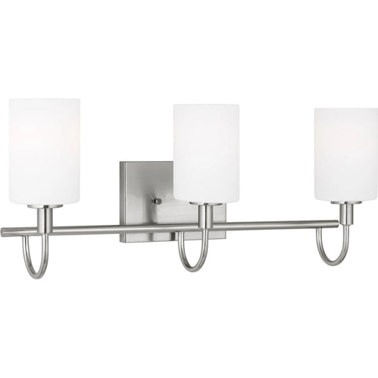 Oak Moore Three Light Wall / Bath by Visual Comfort & Co.. Made from steel in a modern style.