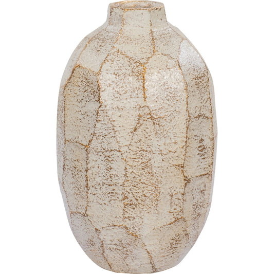 Takko Ceramic Vase by Varaluz in slate brown w/white. Made from unique in a modern style.