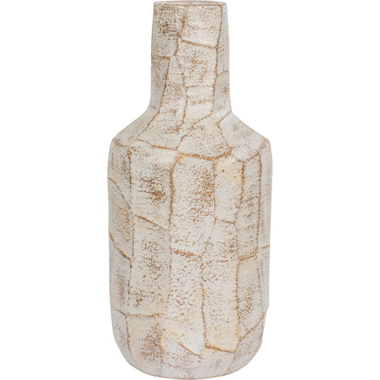 Takko Ceramic Vase by Varaluz in slate brown w/white. Made from unique in a modern style.