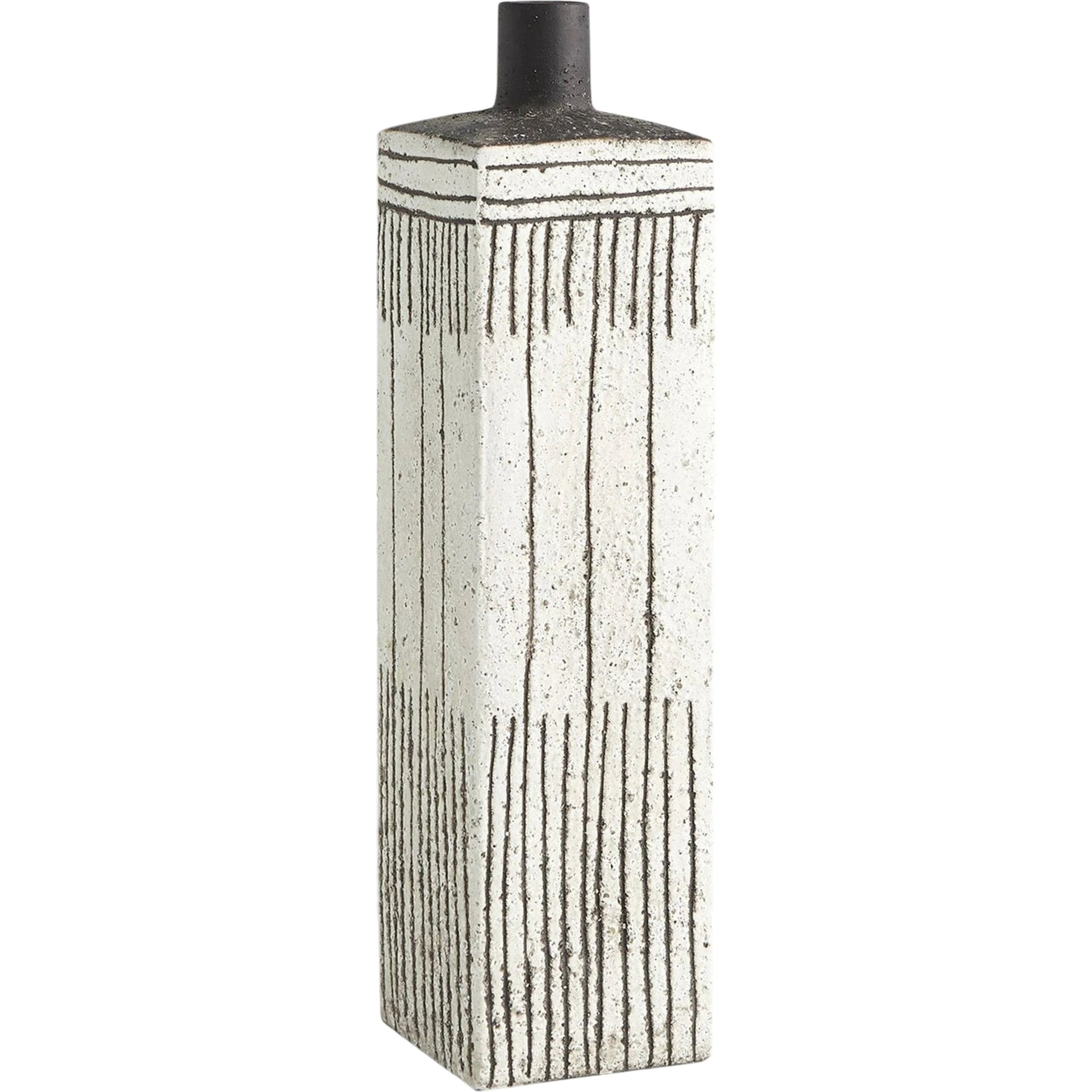 Graffiti Square Vase by Global Views. Made from earthenware in a eclectic & global style.