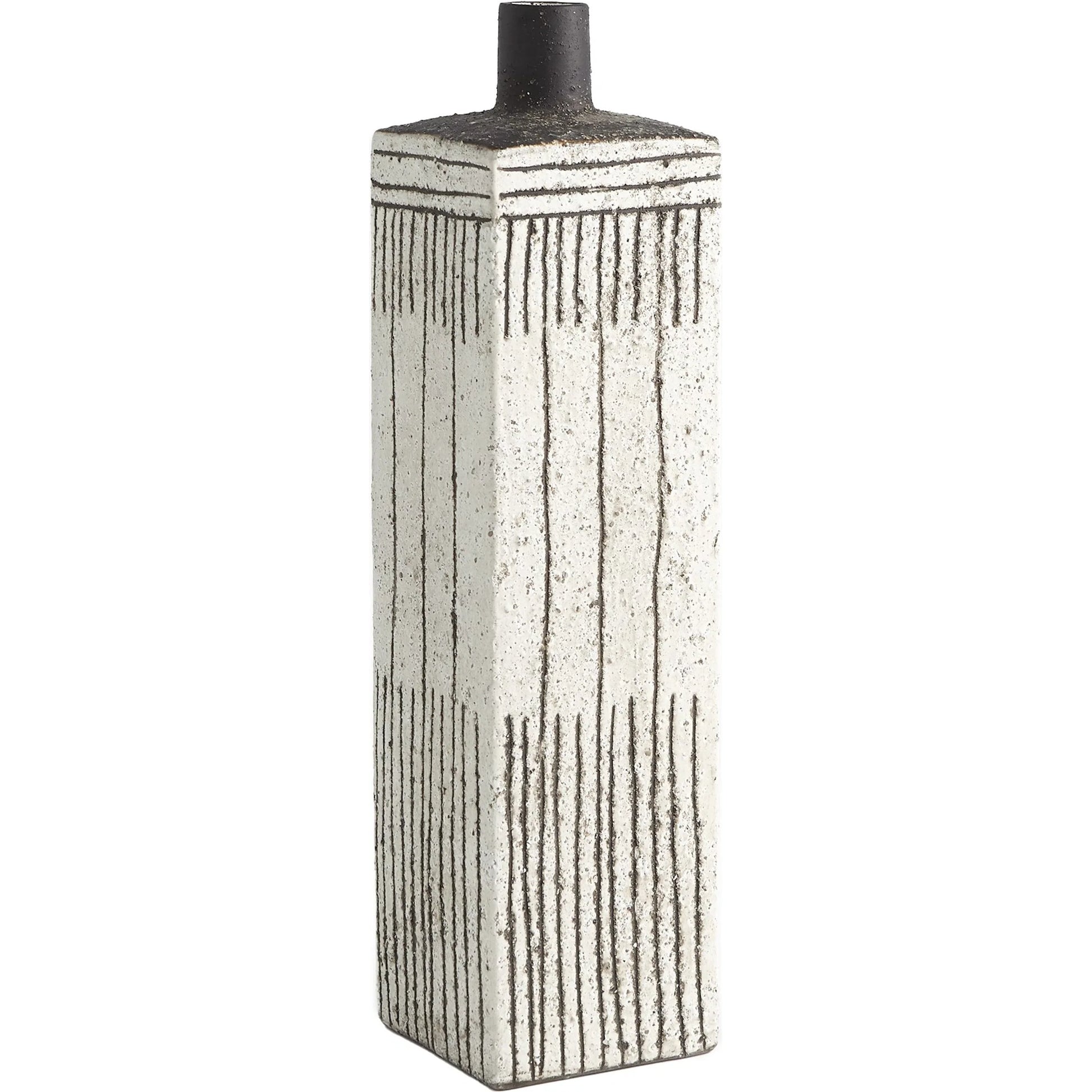 Graffiti Square Vase by Global Views. Made from earthenware in a eclectic & global style.
