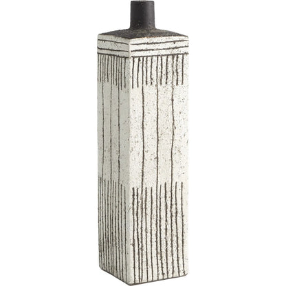 Graffiti Square Vase by Global Views. Made from earthenware in a eclectic & global style.