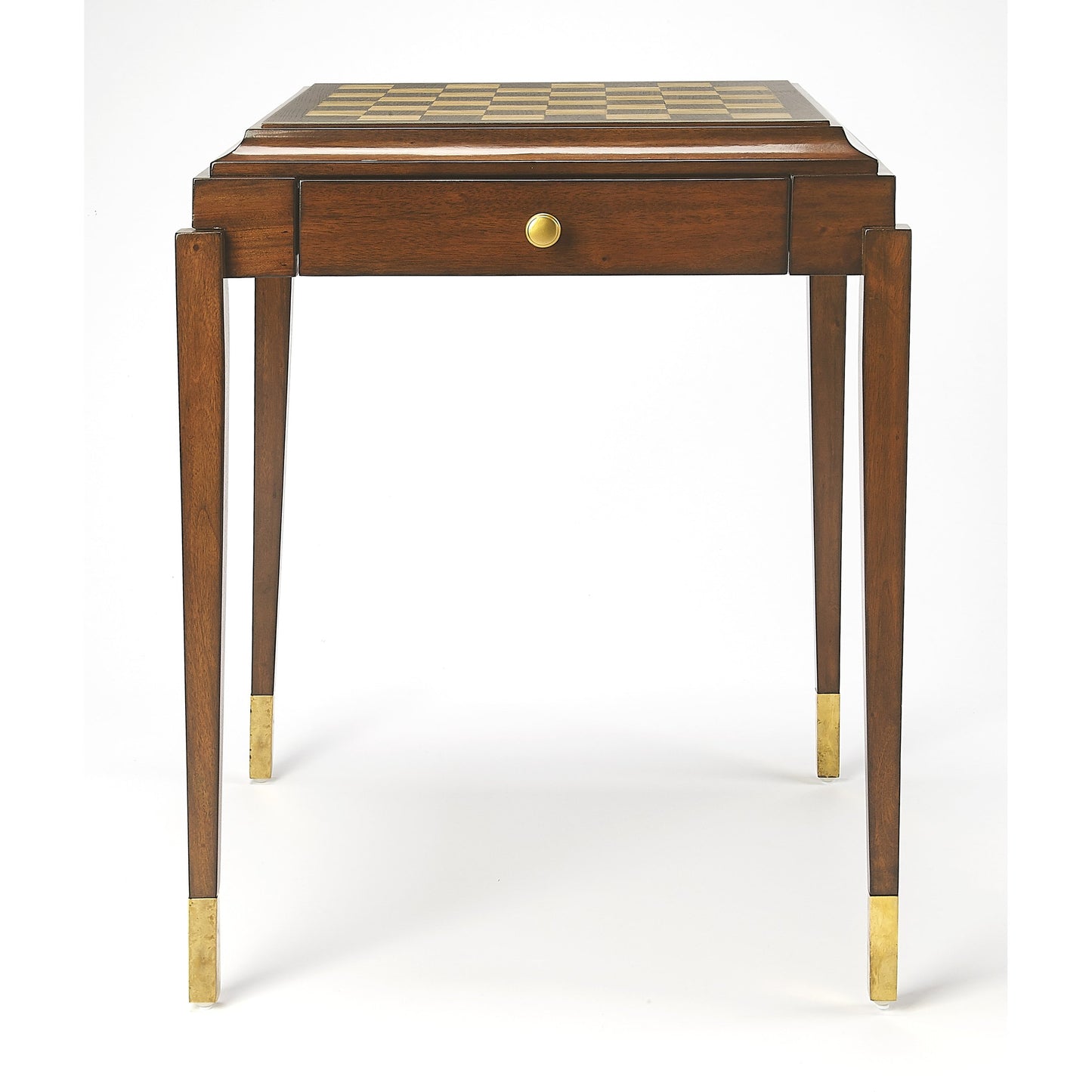004 S-346119 | Additional Silo | Adrian Antique Cherry Game Table by Butler Specialty Company in medium brown and antique cherry. Made from mahogany wood solids, walnut, ash veneers in a traditional style.
