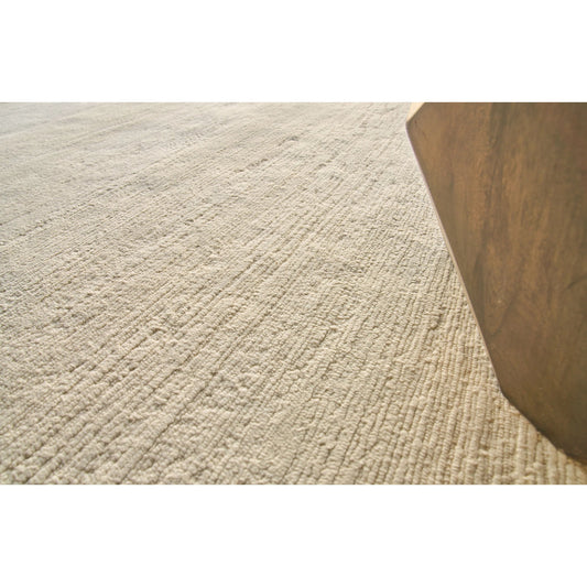 Merino Wool 4462 Rug by Exquisite Rugs in ivory. Made from merino wool in a unique style.