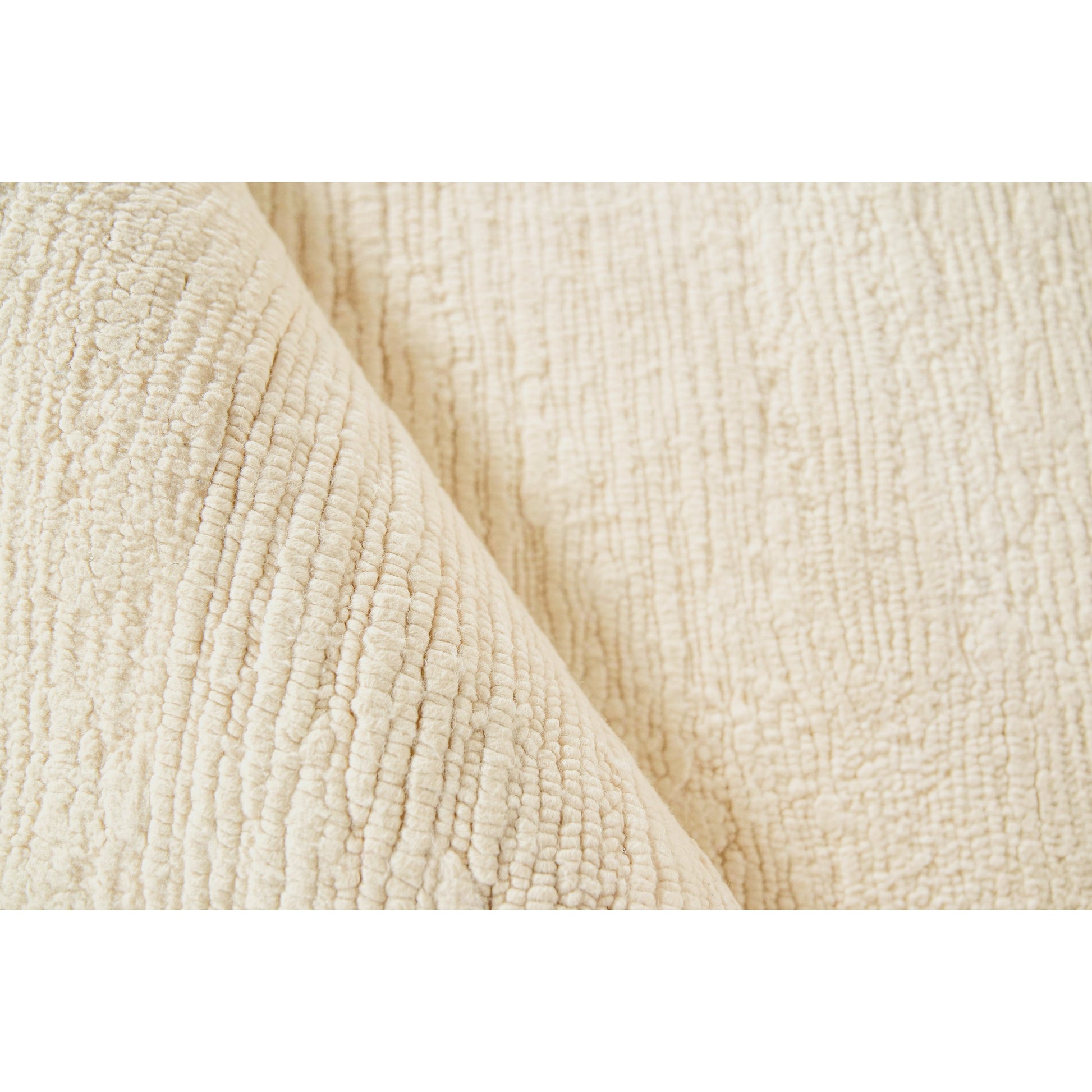 Merino Wool Rug - Ivory by Exquisite Rugs in ivory. Made from merino wool in a unique style.