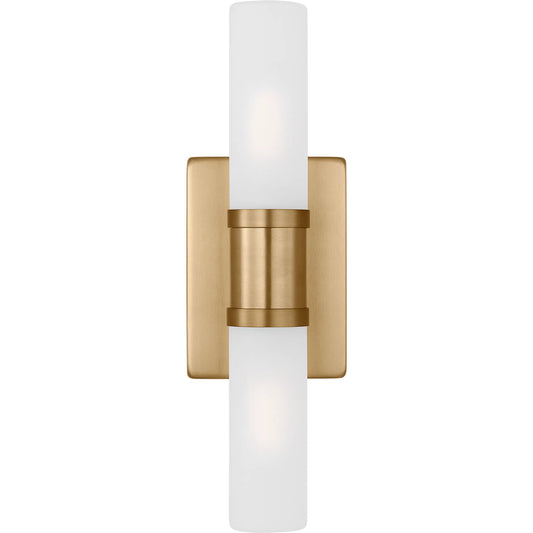 Keaton Small Two Light Wall / Bath by Visual Comfort & Co.. Made from steel in a unique style.