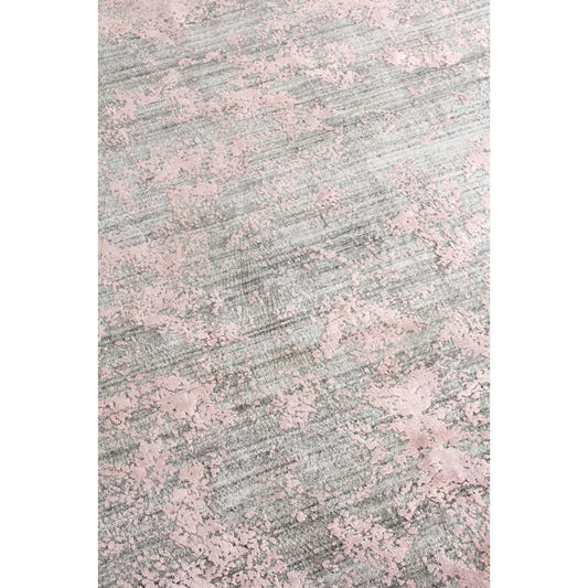 Lillian 4468 Rug by Exquisite Rugs in gray, rose. Made from wool, bamboo silk in a unique style.