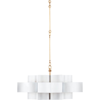 Grand Lotus Chandelier by Currey and Company. Made from unique in a modern style.