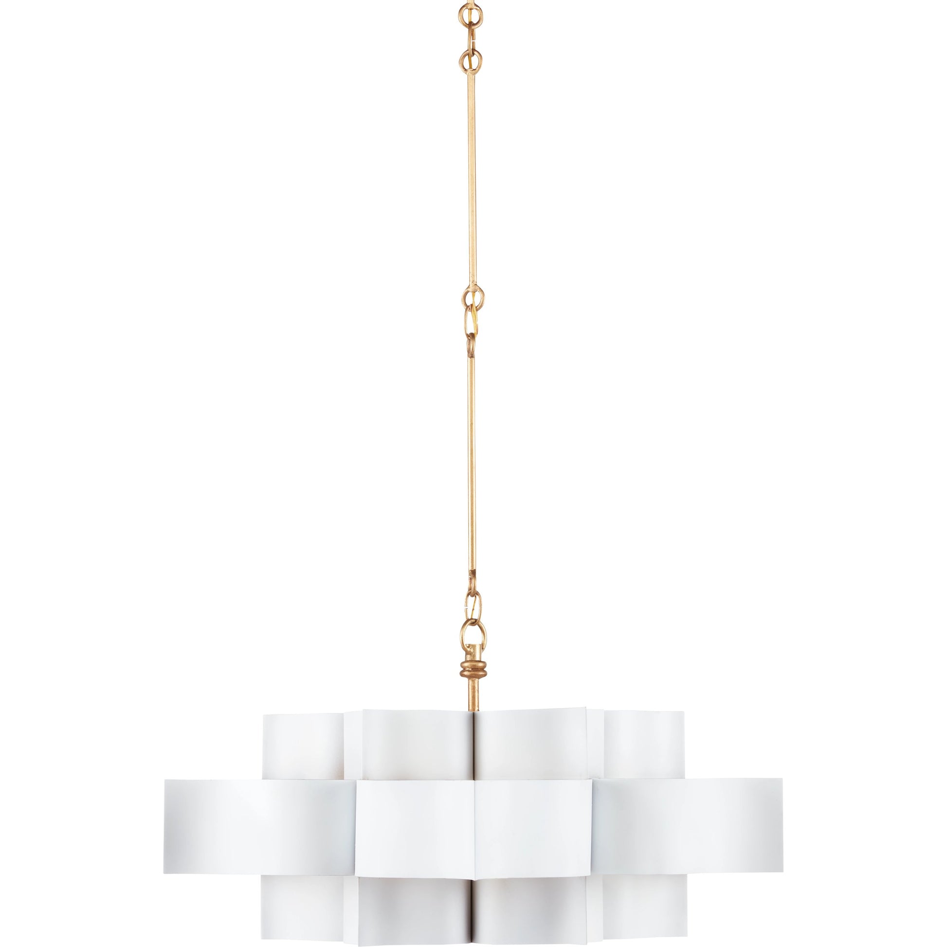 Grand Lotus Chandelier by Currey and Company. Made from unique in a modern style.