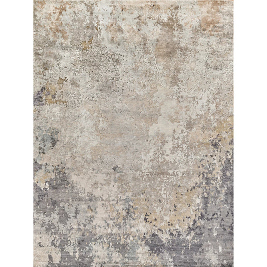Laureno 4472 Rug by Exquisite Rugs in gray. Made from bamboo silk in a unique style.
