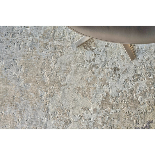 Laureno 4472 Rug by Exquisite Rugs in gray. Made from bamboo silk in a unique style.