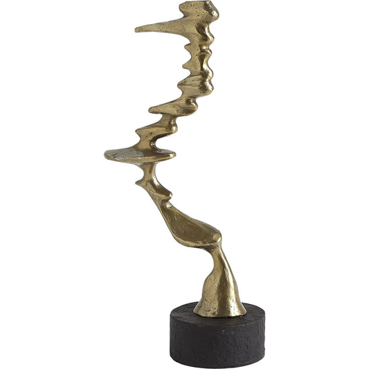 Wind Blown Sculpture by Global Views. Made from unique in a eclectic & global style.