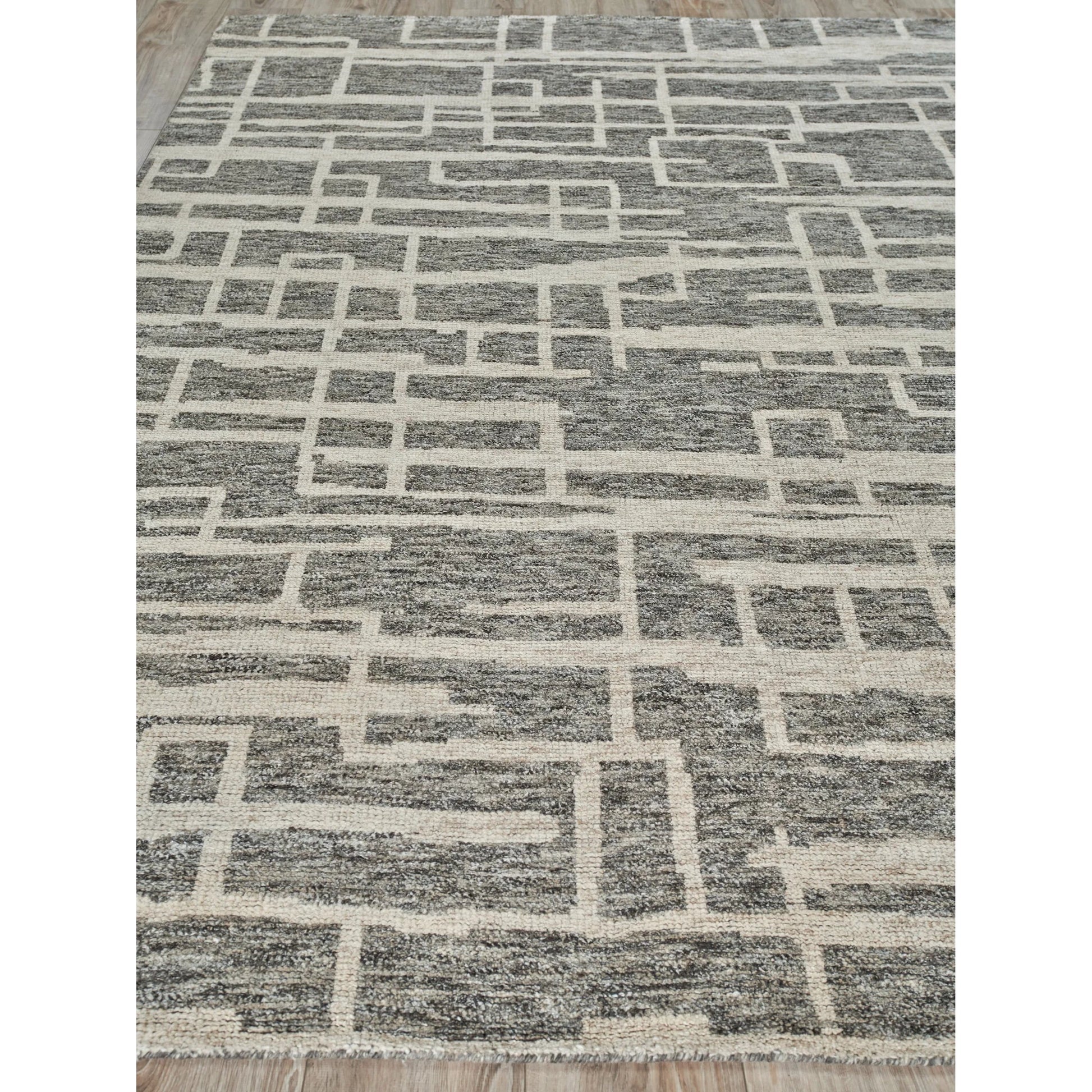 Aldridge Area Rug by Exquisite Rugs. Made from wool, bamboo silk in a unique style.