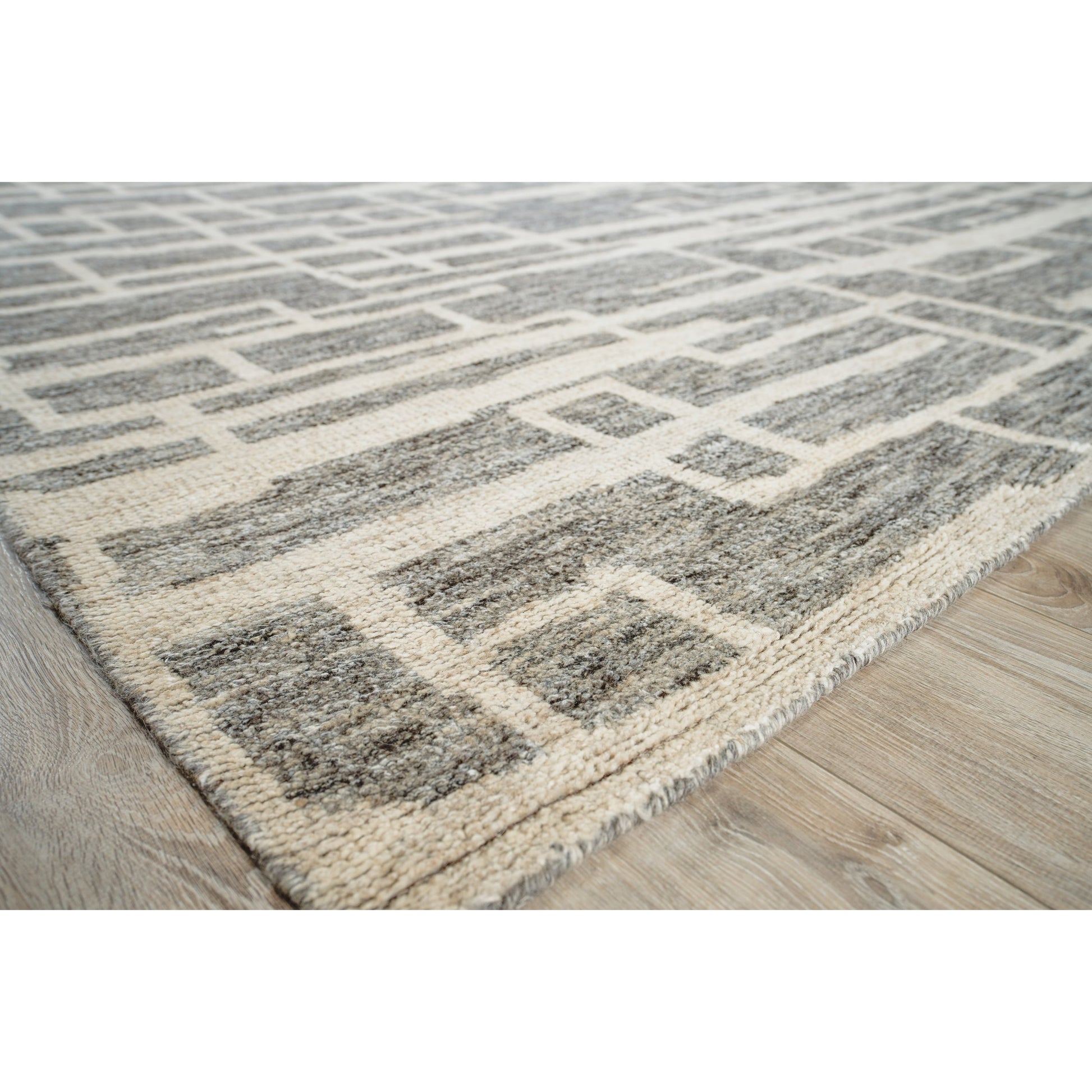 Aldridge Area Rug by Exquisite Rugs. Made from wool, bamboo silk in a unique style.
