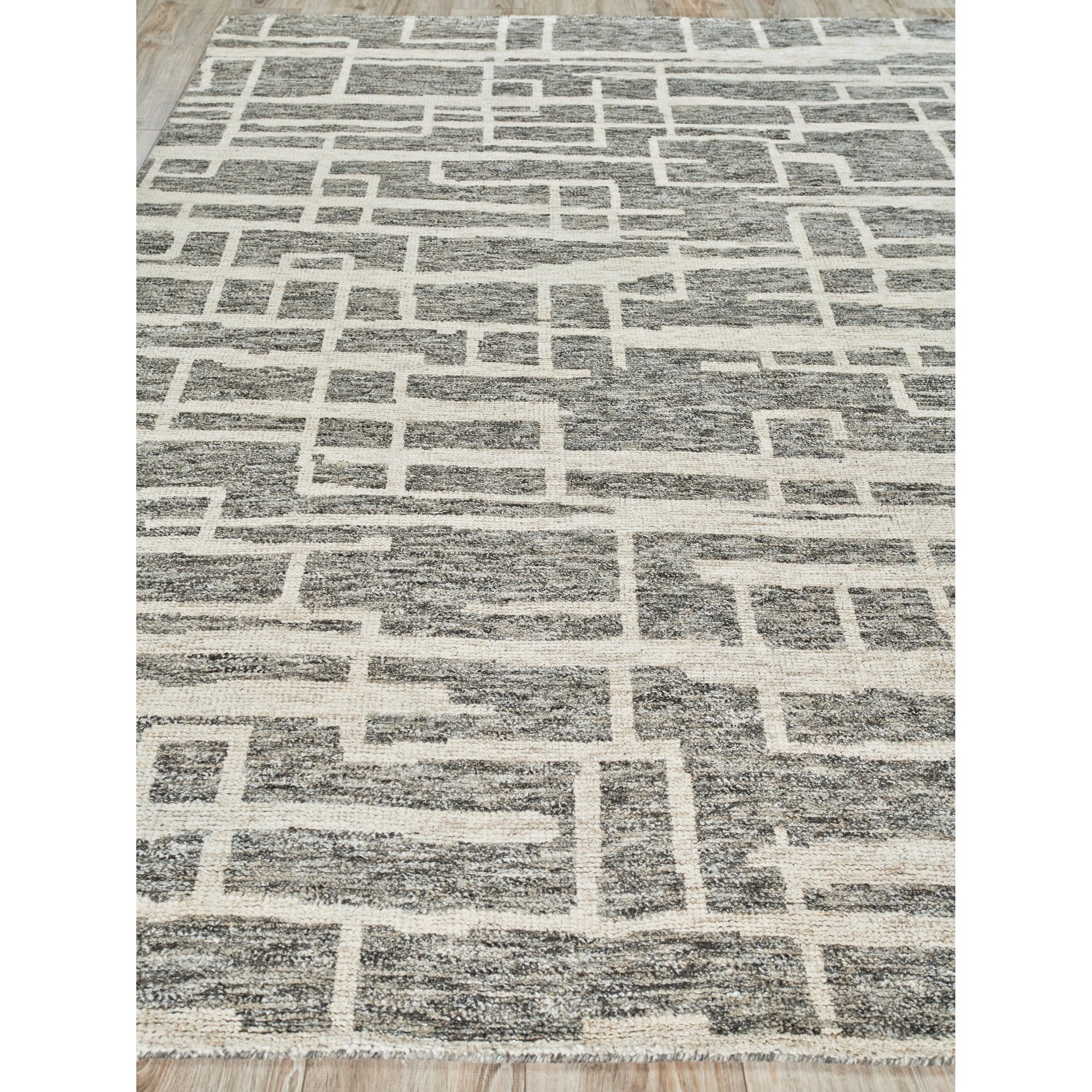 Aldridge Area Rug by Exquisite Rugs. Made from wool, bamboo silk in a unique style.