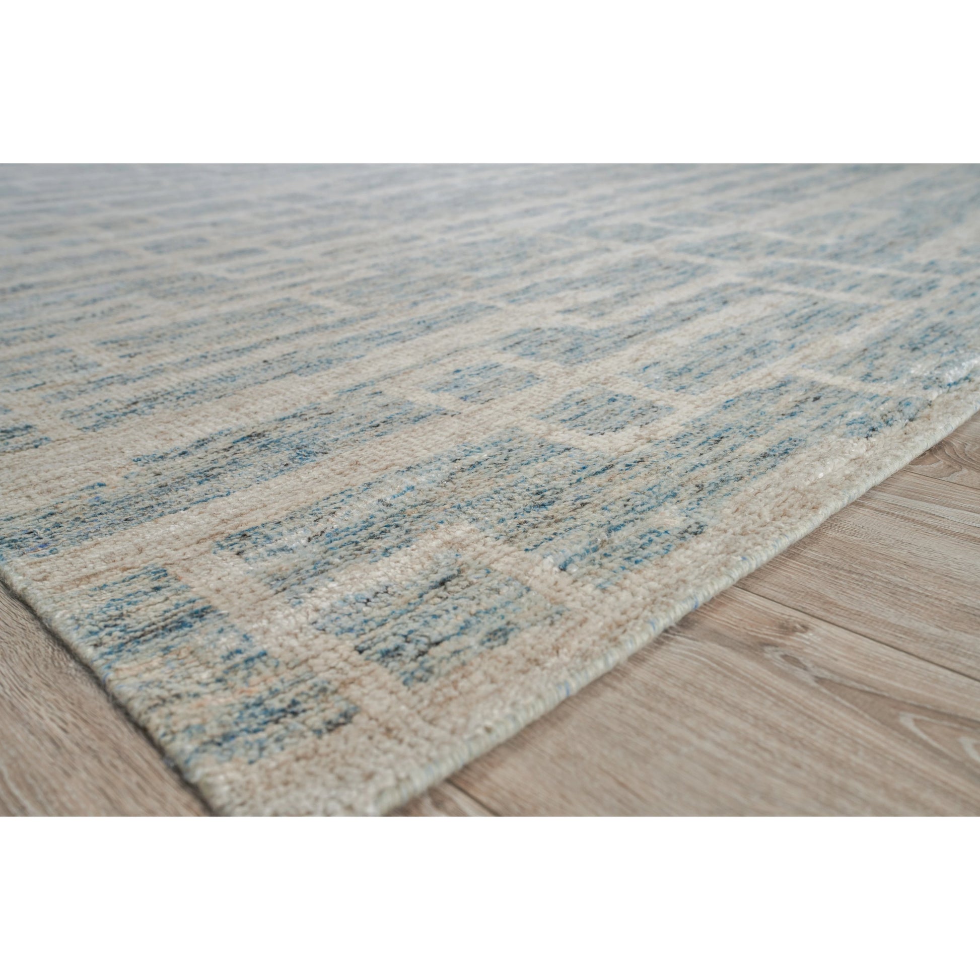 Aldridge Area Rug by Exquisite Rugs. Made from wool, bamboo silk in a unique style.