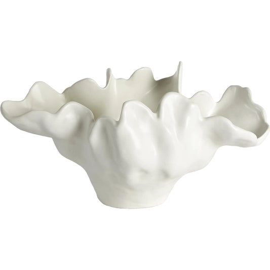 Meteor Bowl by Global Views. Made from ceramic in a coastal style.