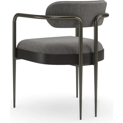 Emphasis Dining Chair by Caracole. Made from metal in a modern style.