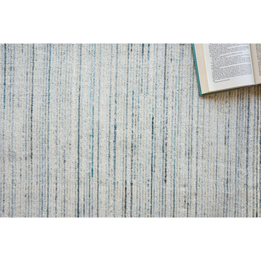 Carmen Rug - Blue by Exquisite Rugs in blue. Made from pet yarn in a unique style.