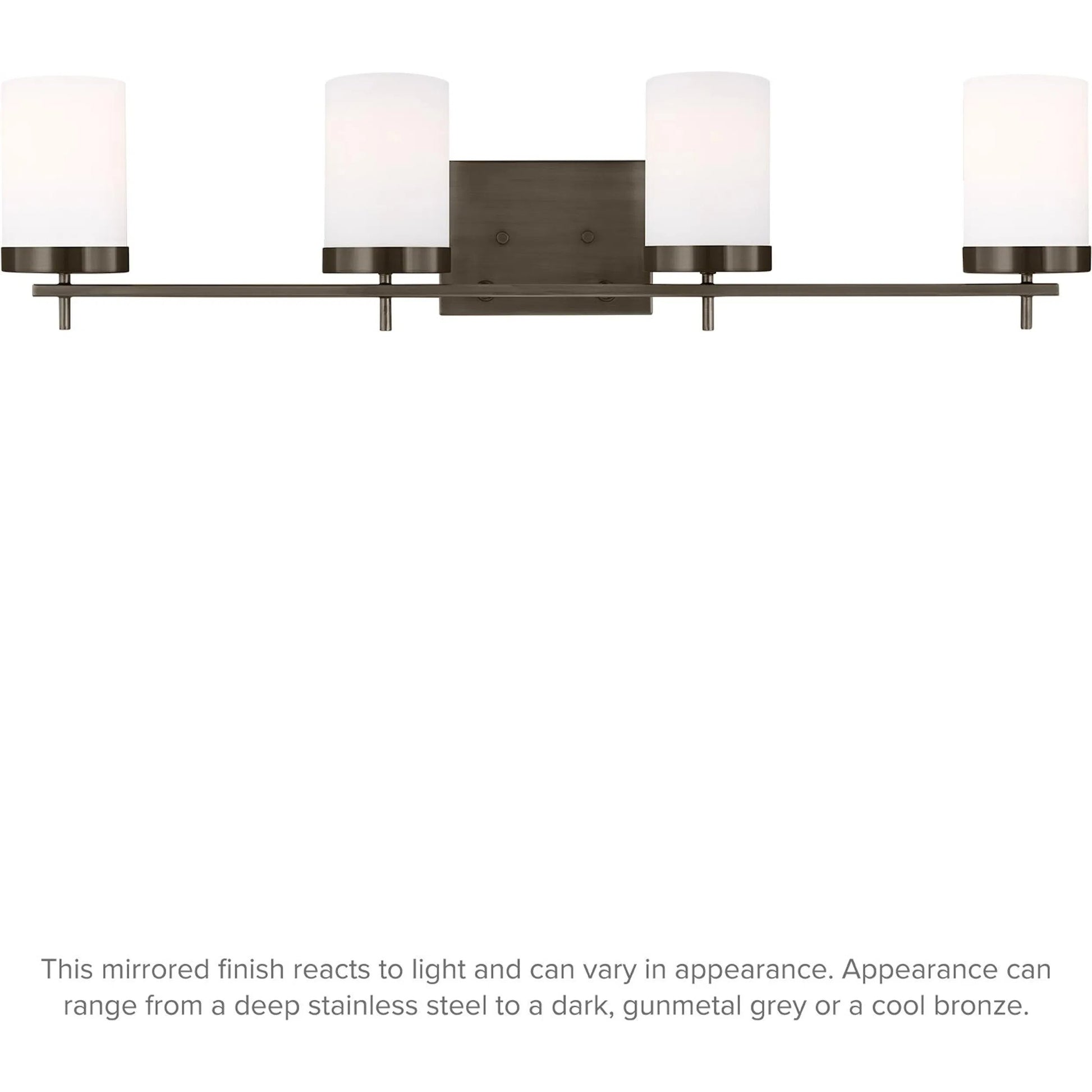 Zire Four Light Bath by Visual Comfort & Co.. Made from steel in a unique style.