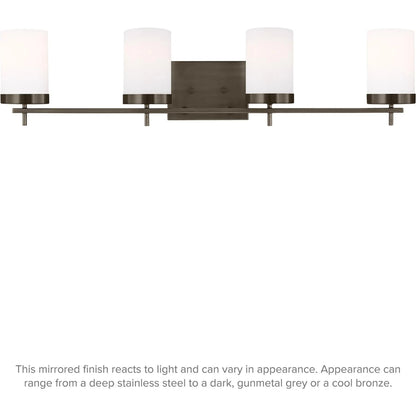 Zire Four Light Bath by Visual Comfort & Co.. Made from steel in a unique style.
