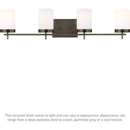 Zire Four Light Bath by Visual Comfort & Co.. Made from steel in a unique style.