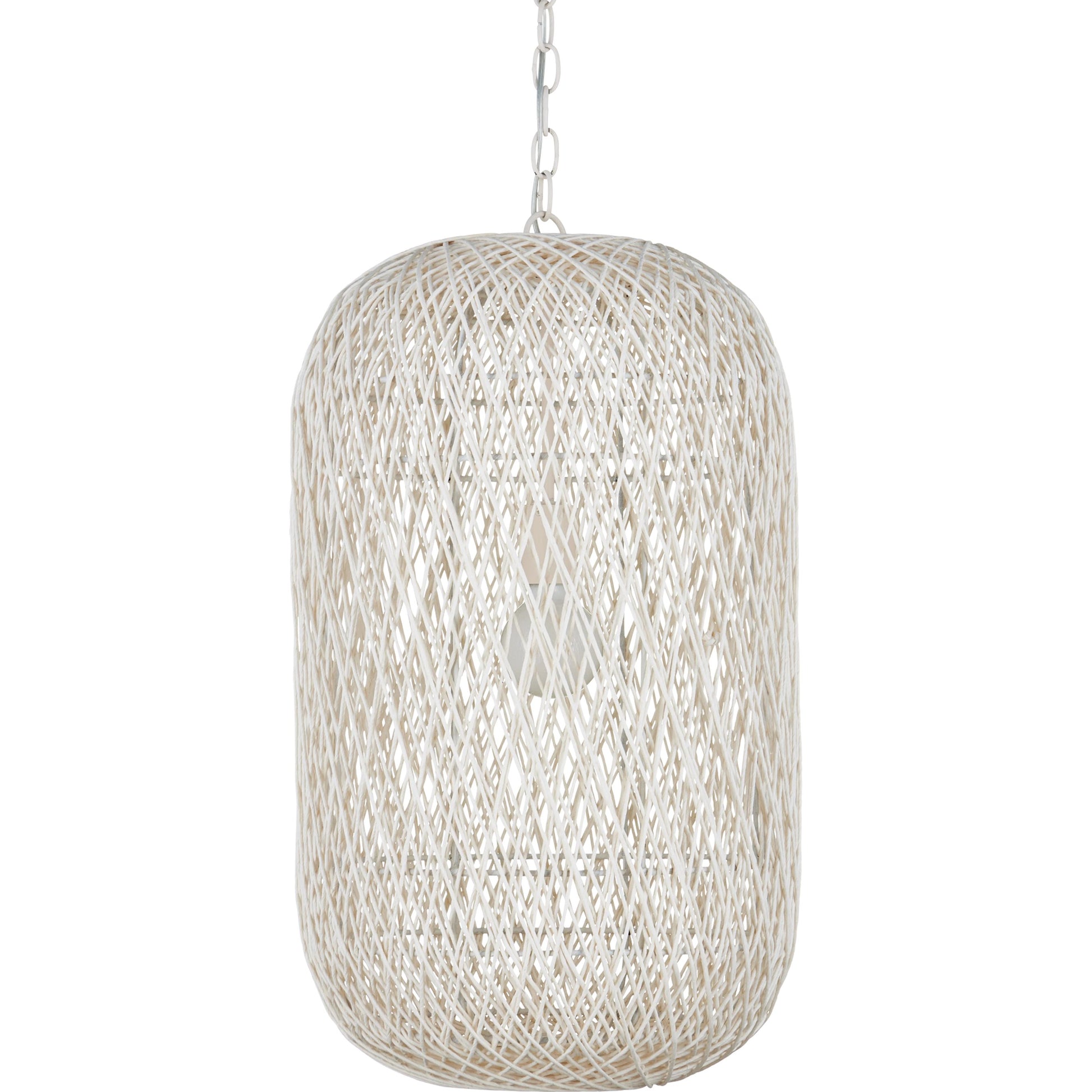 Cocoon Pendant by Currey and Company in cream, vanilla. Made from unique in a modern style.