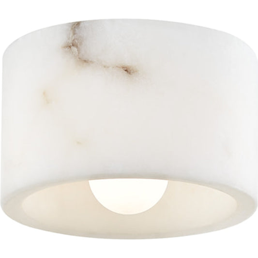 Bleecker Flush Mount by Hudson Valley in polished nickel. Made from brass in a modern style.