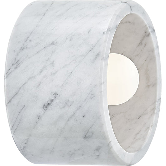 Bleecker Flush Mount by Hudson Valley in polished nickel. Made from brass in a modern style.
