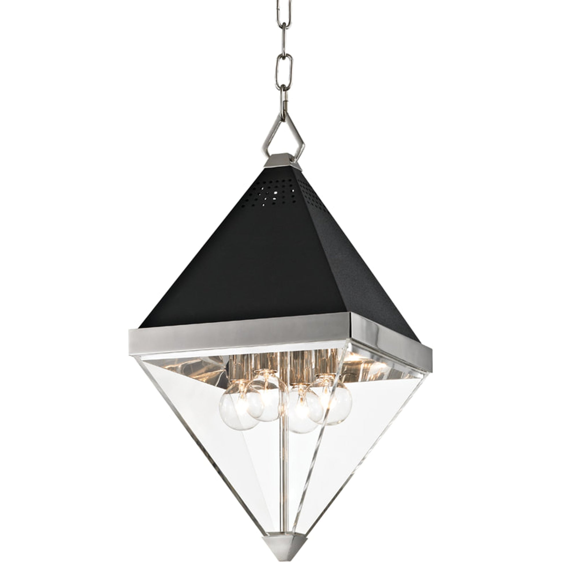 Coltrane Pendant by Hudson Valley. Made from steel in a modern style.