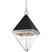 Coltrane Pendant by Hudson Valley. Made from steel in a modern style.