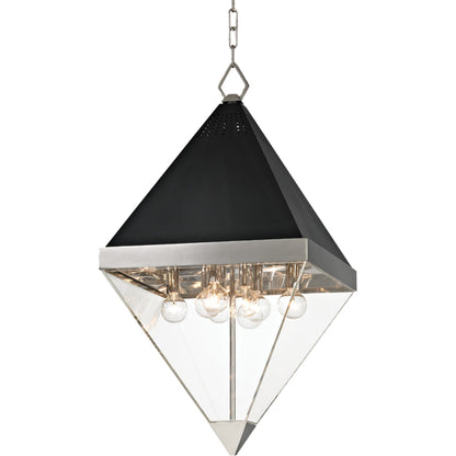 Coltrane Pendant by Hudson Valley. Made from steel in a modern style.