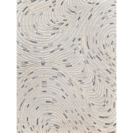 Overture 4519 Rug by Exquisite Rugs in silver, gray. Made from wool, bamboo silk in a unique style.