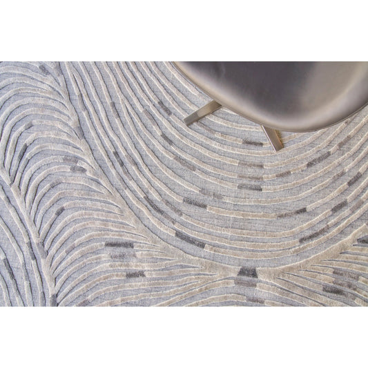 Overture 4519 Rug by Exquisite Rugs in silver, gray. Made from wool, bamboo silk in a unique style.