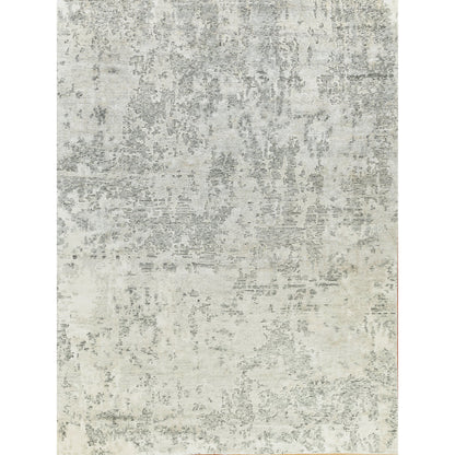 Cosmo Rug - White by Exquisite Rugs in white. Made from new zealand wool, bamboo silk in a unique style.