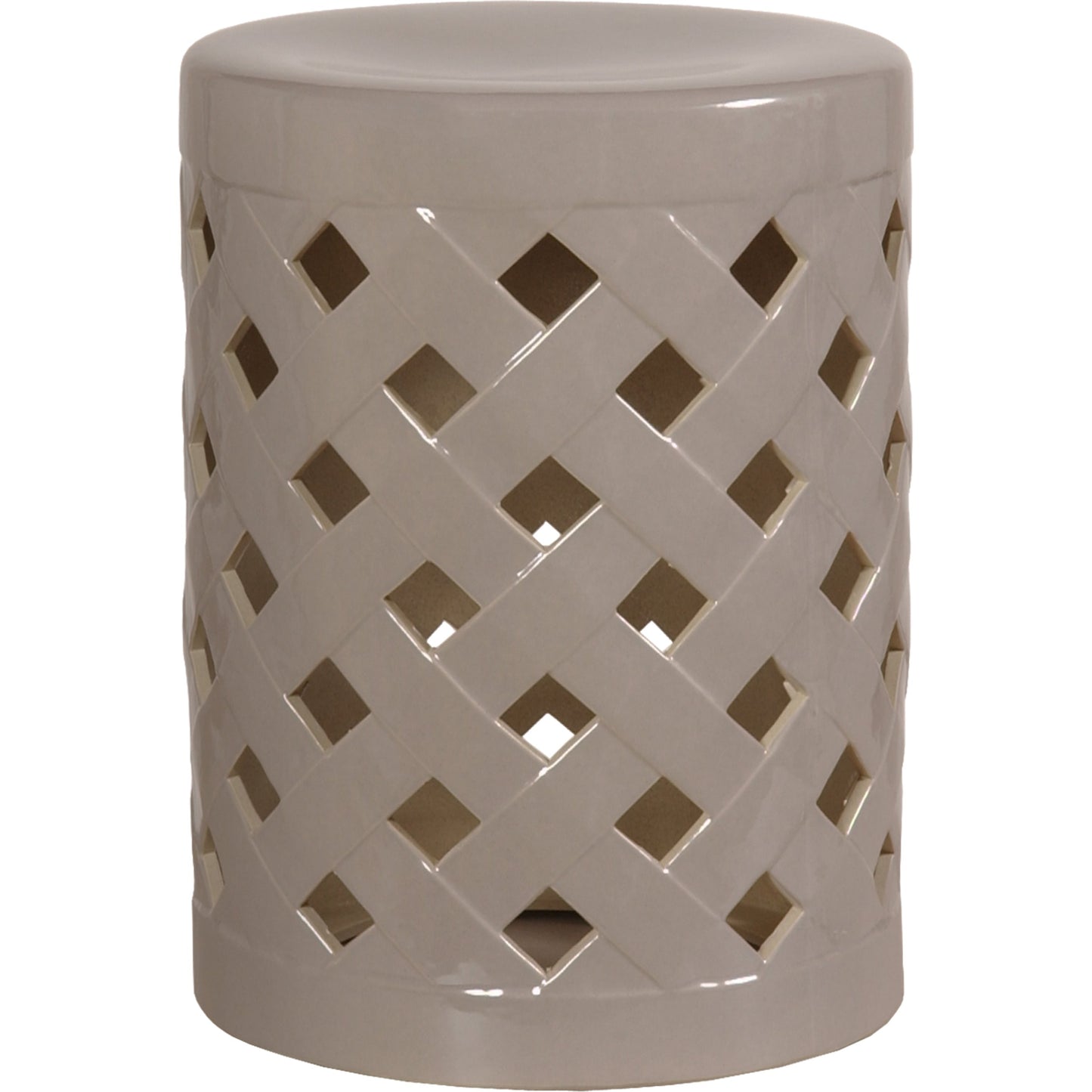001 SR-697379 | Primary Silo | Criss Cross Stool by Emissary. Made from unique in a coastal style.