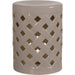 Criss Cross Stool by Emissary. Made from unique in a coastal style.