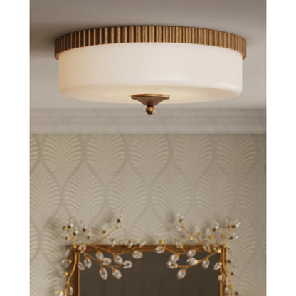 Forget-Me-Not Mirror by Currey and Company. Made from crystal, metal, glass in a modern style.