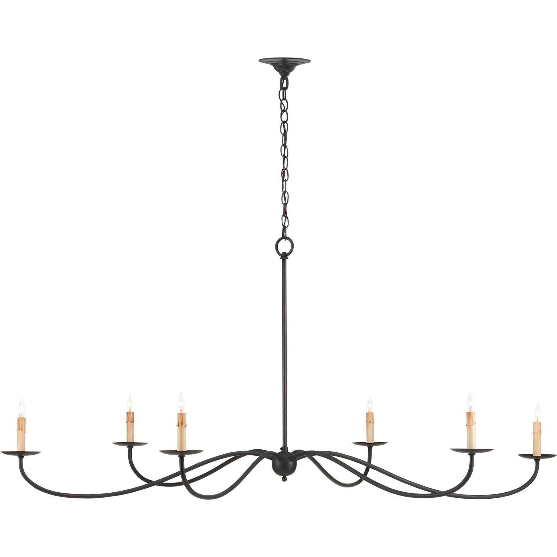 Saxon Chandelier by Currey and Company. Made from unique in a modern style.