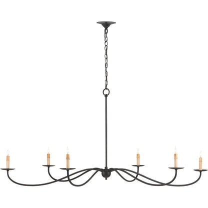 Saxon Chandelier by Currey and Company. Made from unique in a modern style.