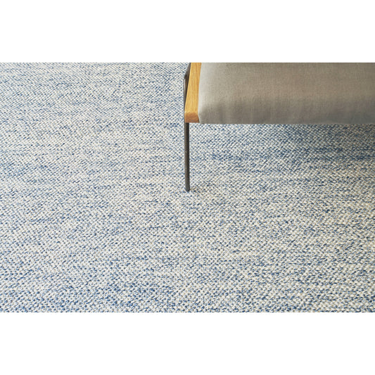 Rhodes Rug - Blue by Exquisite Rugs in blue. Made from pet yarn in a unique style.