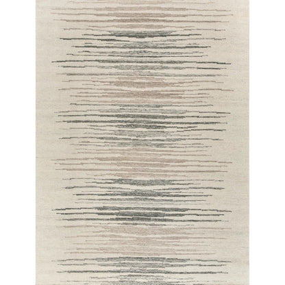 Scandinavian Rug by Exquisite Rugs in ivory, blue, gray. Made from new zealand wool in a unique style.