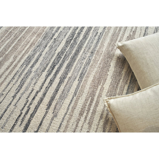 Scandinavian Rug by Exquisite Rugs in ivory, blue, gray. Made from new zealand wool in a unique style.
