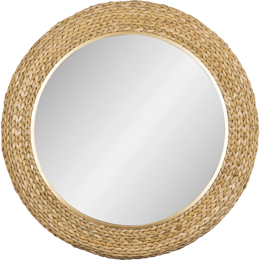 Athena Round Wall Mirror by Varaluz. Made from unique in a unique style.